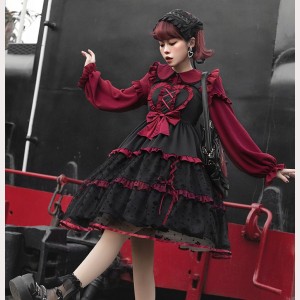 Silent Portrait Bittersweet Gothic Lolita Dress JSK by Lolitime (UN21)